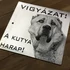 Kép 1/2 - Nemesacél figyelmeztető tábla-szökős kutya