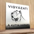 Kép 3/3 - Nemesacél házszámtábla